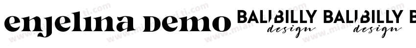 Enjelina Demo字体转换